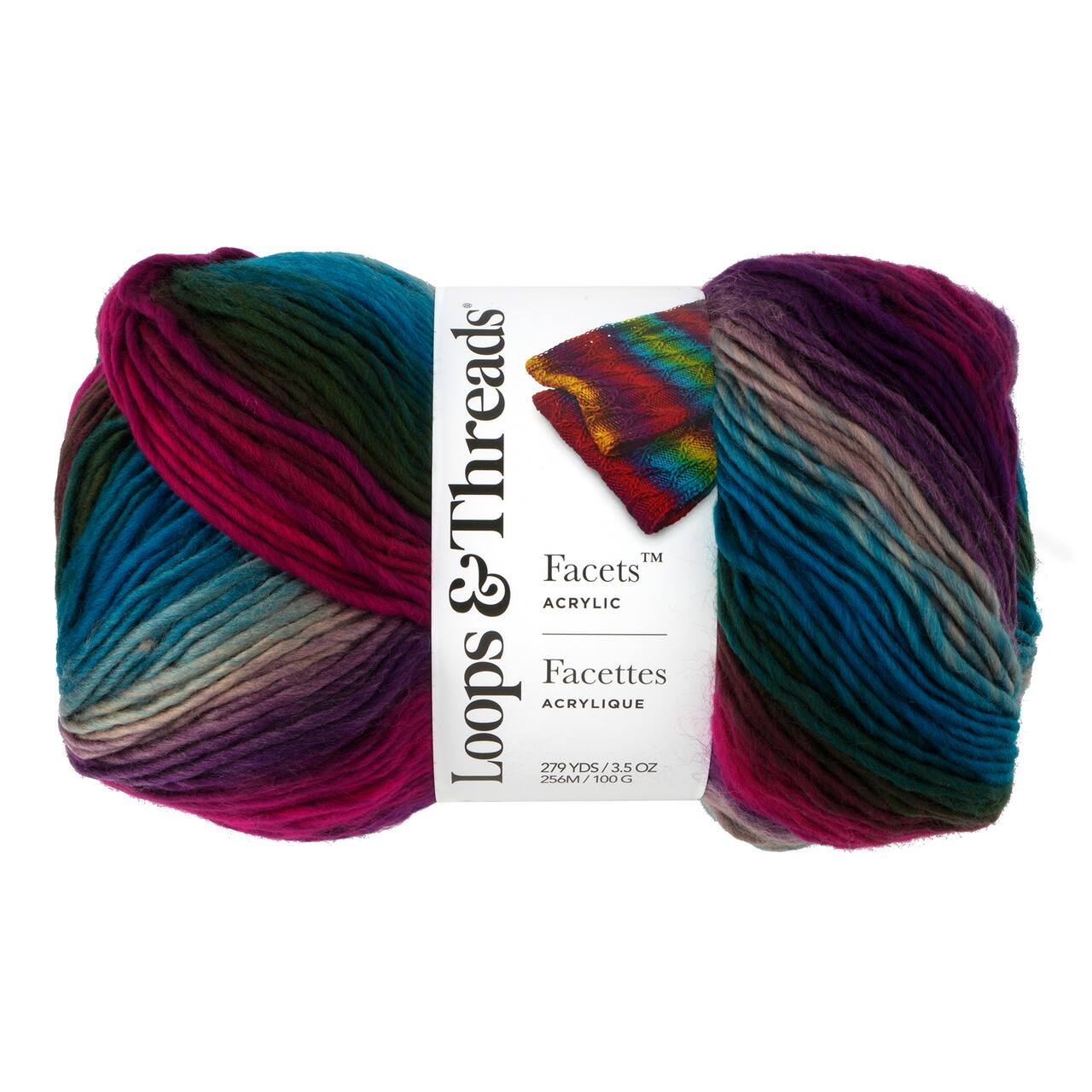 15 Pack: Facets™ Yarn by Loops & Threads®